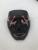 New Mixed Color Luminous Street Dance Pure Black Mask Party Ball Decoration Props Horror Scary Mask