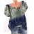 Wish Amazon Summer Top Seller V neck print lace short sleeve T-shirt