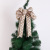 Christmas tree decorations with new campanile Christmas bow pendant creative handmade Christmas bow