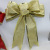 25CM large red and gold Christmas tree decoration bow Christmas supplies manufacturer direct sale
