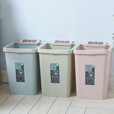 Manufacturers direct new household kitchen trash bins to create accidental trash bag storage tanks large capacity basket baskets