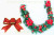 3 ears 15cm long, glittering Christmas decorations bow Christmas tree vine decorations Christmas products