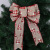 Christmas cotton bow Christmas tree decoration shop window decoration large decorative bow pendant ornaments