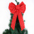 New Christmas tree decorations multi - size export manufacturers direct flannelette with gold powder Christmas bow