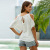 Amazon Wish Express Eaby hot style round collar women's wear off-shoulder bat loose versatile T-shirt top 1057