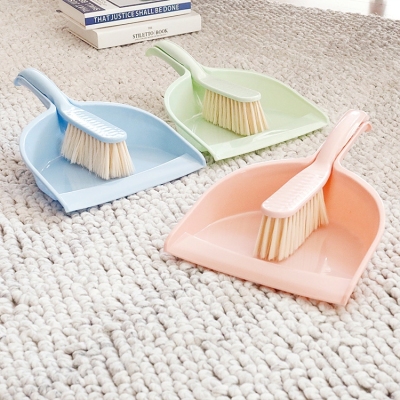 D05-816-1 Dustpan Brush Set Desktop Dusting Brush Bed Brush Floor Brush Cleaning Brush Set