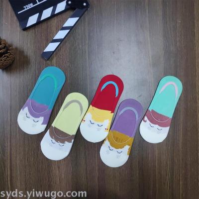A generation of spring and summer cotton socks models wholesale European and American fashion Street trend 78