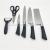 Factory Direct Sales 5-Piece Set 6-Piece Set Stainless Steel Kitchen Knife Set Chef Knife Fruit Knife