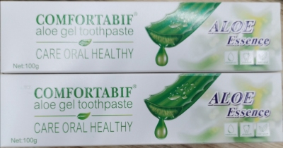 Aloe Vera Gel toothpaste for oral health