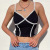 and American Foreign Trade hot style street Women's dress lace Show Chest sexy little Condole Vest instead of hair