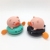 The wind-up chain swimming cute piggy children children bathing swimming Piggy flying pig toy stall selling hot