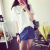 White T-shirt short sleeved Student Bottom shirt half sleeve New Summer 2020 loose Hong Kong style blouse for lovers
