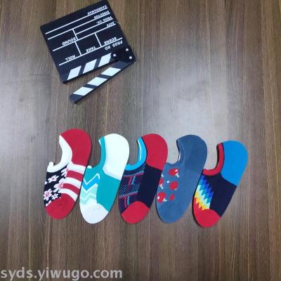 A generation of spring and summer cotton socks and absorbent stocks wholesale European and American fashion street trend 64