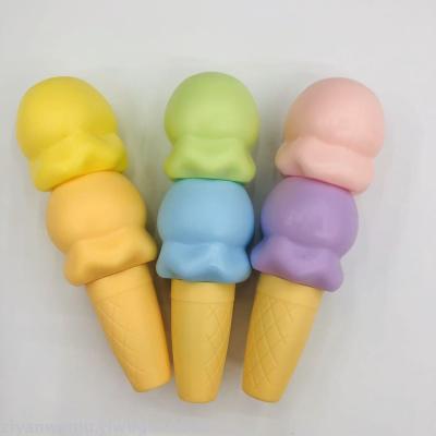 Ice cream Highlighter Student Cute ice cream Cone shape colored highlighter marker pen