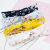 Creative New Fabric Craft Hair Band Korean Style Lady Simple Cross-Knotted Wide Brim Hair Band for Washing Face Cloth Hair Accessories
