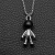 Stray Earth Necklace 2019 astronaut titanium steel pendant clavicle chain popular jewelry for men and women
