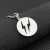 New ins web celebrity titanium hiphop hiphop pendant minimalist lightning