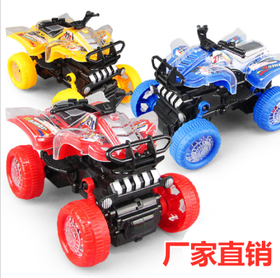 Children's Electric Stunt off-Road Vehicle Rotating with Music Light Racing Simulation Stunt Motorcycle Stall Hot Sale