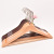 Household Solid Wood Clothes Hanger Retro Adult Clothes Hanger Non-Slip Hanger Solid Wood Clothes Hanger Non-Marking Clothes Hanging Direct Sales