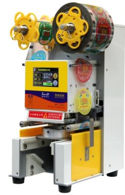 SV-90/95 Tea Sealing Machine Commercial Milk Tea Shop Milk Tea Automatic Capper Soybean Milk Sealing Machine Cup Sealing Machine