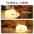 New Exotic Led Rabbit Silicone Night Lamp Pat Remote Control Eye Protection Mother Nursing Light Holiday Confession Night Light