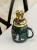 Golden rabbit ear cap glazed ceramic cup cute rabbit mug sealed cap water cup Easter Rabbit Mug..
