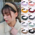 Winter new style knitted hair hoop Korean lady cloth art cross tie head hoop face band hair band wholesale