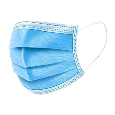 Civil mask manufacturers spot masks with three layers of non-woven factory-spray cloth to protect against dust