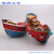 Factory Direct Sales Mediterranean Style Resin Boat Aquarium Decoration Tourist Souvenir Gift Pirate Ship 15cm