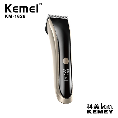 Cross-Border Factory Direct Sales Kemei KM-1626 Hair Scissors LCD Display