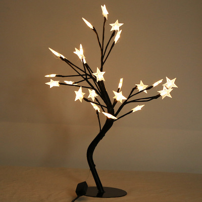 Cross-border hot style LED star ball bulb tree light small coloured bulb flash light simple girl heart decoration