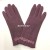 Factory direct sales of new autumn winter warm gloves DE Velvet rabbit velvet plus velvet windproof touch screen