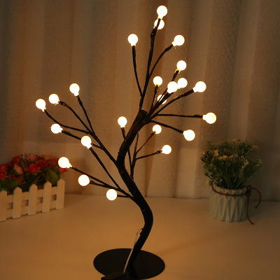 Cross-border hot style LED Fog Bubble Bulb Tree Light Small colored lights String flashing simple girls heart decoration room decoration