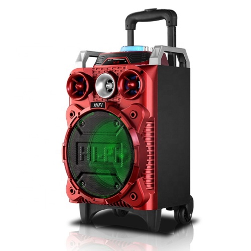 Bluetooth Audio Portable Square Dance Speaker Trolley Large Volume Subwoofer Karaoke Portable USB Charging