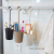 Multi-function can be hung sundry storage bucket can be put toothbrush, toothpaste, cosmetics and other racks