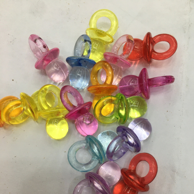 Factory Direct Sales DIY Asian Power 26mm Transparent Nipple, Macro Necklace Accessories