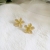 Random Korean Fashion S925 Sterling Silver Pin Peach Heart Ear Stud Women Diamond Set Bow Temperament All-match Tassel Earrings