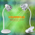 Creative plug-in charging in learning desk multi - functional clipper lamp Bedroom bedside LED reading lamp eye protection lamp