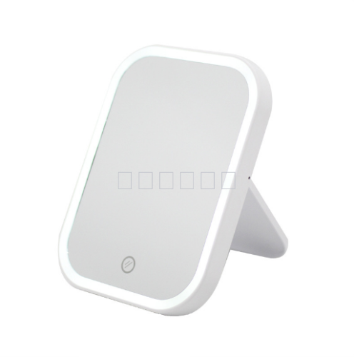 nordic design smart fill light storage desktop led make-up mirror with light