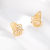 Butterfly Flying Earrings Gold Plated Hypoallergenic Earrings Korean Style Small Butterfly Earrings Factory Direct Sales Wholesale New