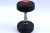 Weightlifting Fitness Dumbbell Twelve-Edge Glue-Coated Fixed Dumbbell Exercise Arm Strength