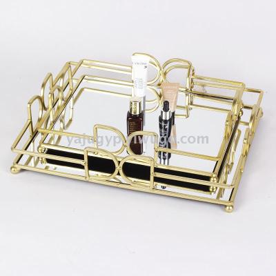 Creative cake tray for decorating iron art household articles, jewelry and cosmetics