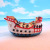 Mediterranean Resin Decorations Resin Boat Aquarium Decoration Beach Travel Souvenir Resin Pirate Ship 13. 5cm