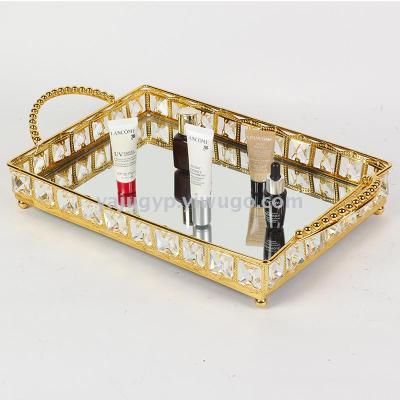 Creative cake tray for decorating iron art household articles, jewelry and cosmetics