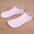 Lady full cotton pearl socks center tube beaded boat socks manufacturer direct sale