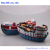 Mediterranean Style Marine Series Resin Ship Pirate Ship Bar Decoration Ocean Style Resin Pirate Ship