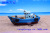 Mediterranean Resin Craft Ornament Beach Tourist Souvenir Ship Model Mediterranean Resin Boat 18cm