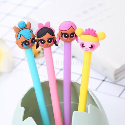 Creative Surprise Doll Gel Pen Cartoon Student Pen Office Learning Stationery Ball Pen Signature Pen Wholesale