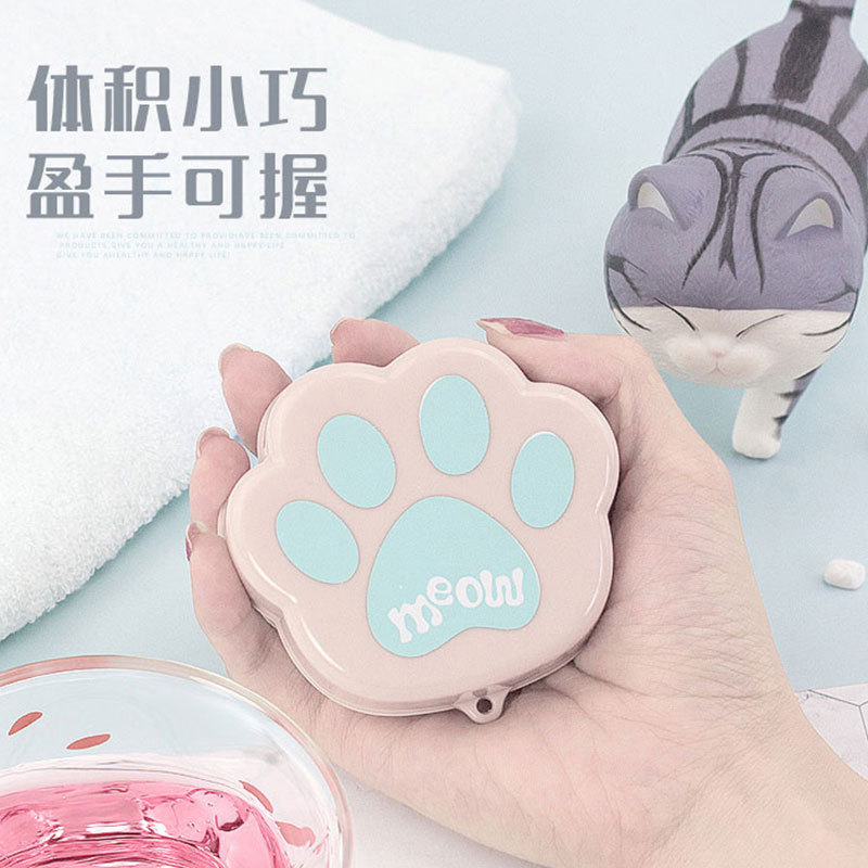 Cat's Paw Folding Portable Water Cup Adjustable Cup Travel Cup Compressed Cup Home Outdoor Hand-Shaped Brush Telescopic Cup