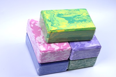 Camouflage Yoga Block High-Density Yoga Block Environmental Protection Color Yoga Auxiliary Products Factory Wholesale